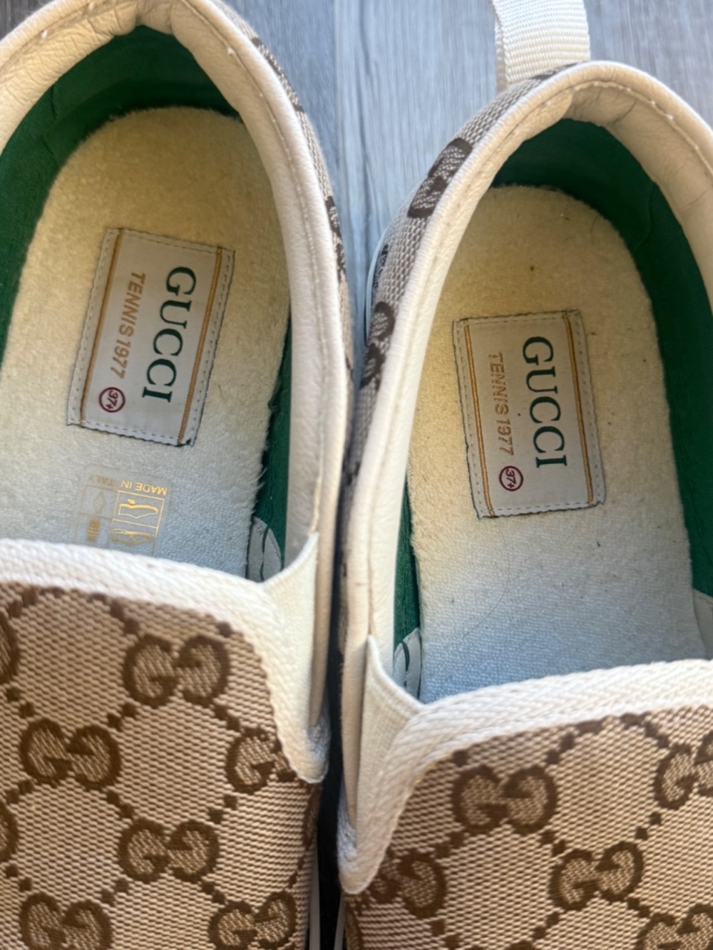 gucci sneakers white brown Gucci Platform brown/white - Picture 4 of 6